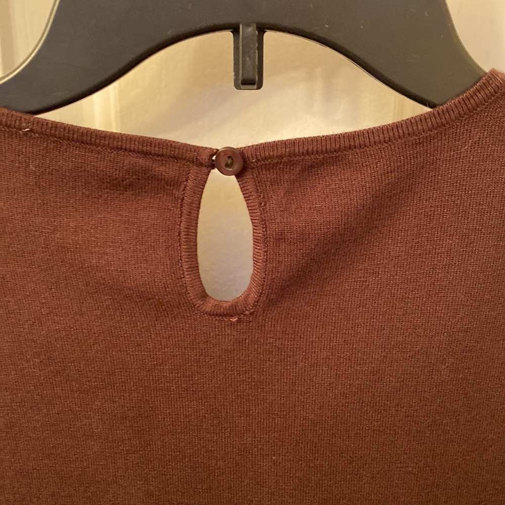 Embellished Neck Sweater Shell - Picture 3 of 4